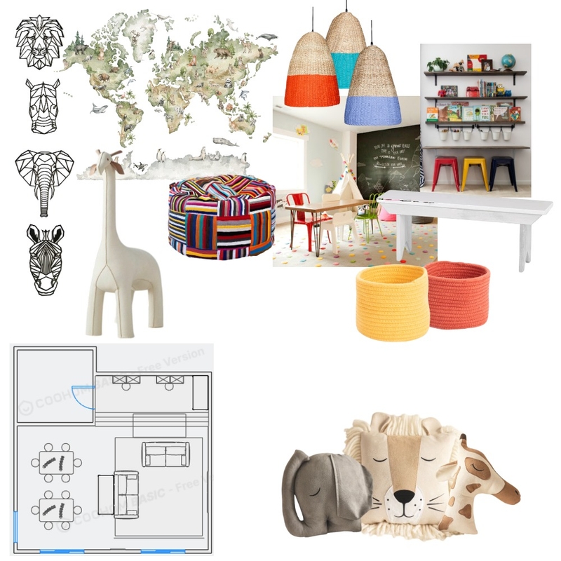 Kids Room Mountain Mood Board by streakcandice on Style Sourcebook