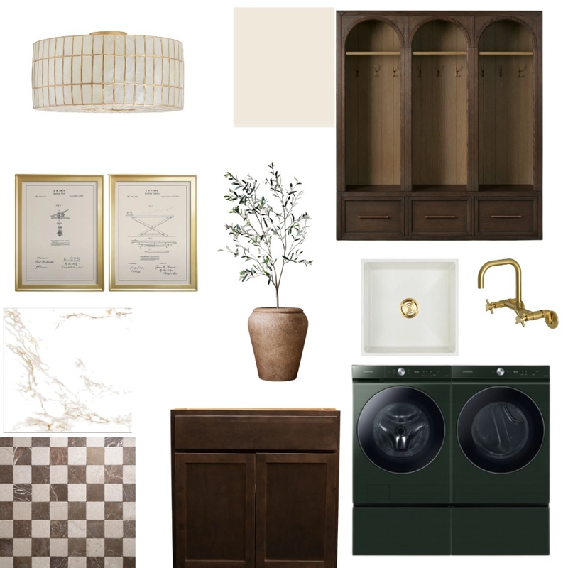 Sample Board - Laundry Room Mood Board by brookekad on Style Sourcebook