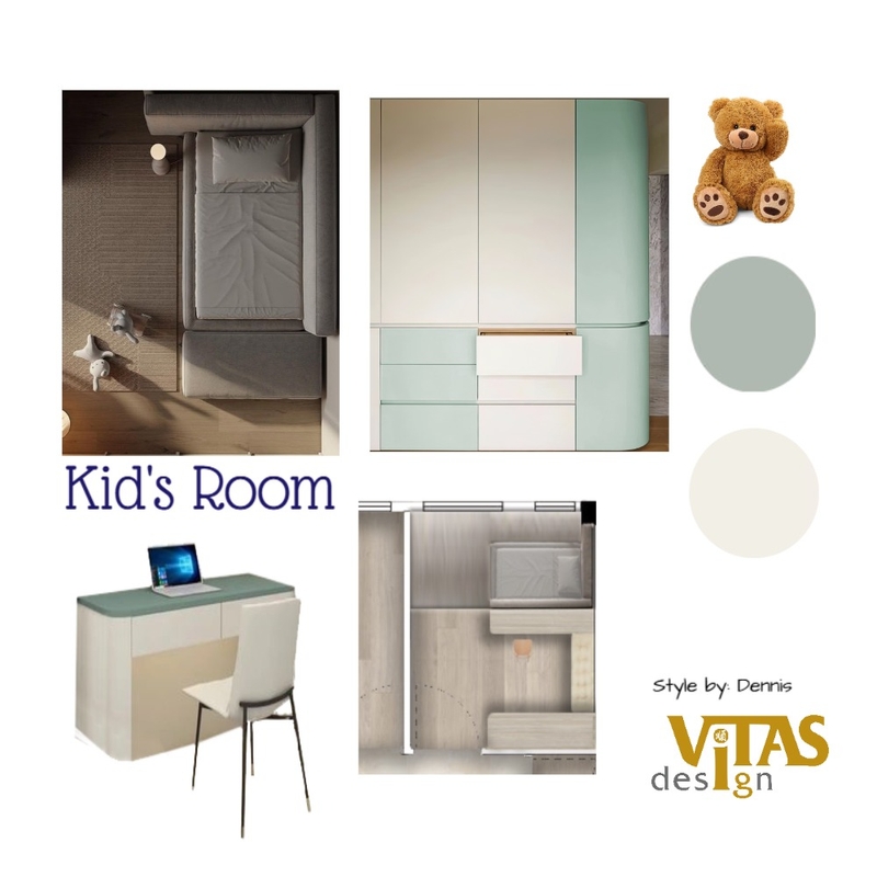 Kid's Room Mood Board by Idoben on Style Sourcebook