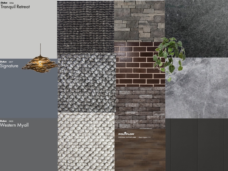 modern industrial living room fabric Mood Board by marinatucker1@outlook.com on Style Sourcebook