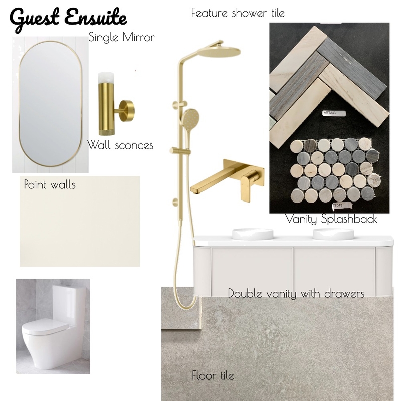 Guest Ensuite Mood Board by chantelle.mardi@gmail.com on Style Sourcebook