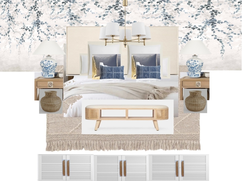 DISEÑO DORMITORIO LISA Interior Design Mood Board by Studiohomeluxury