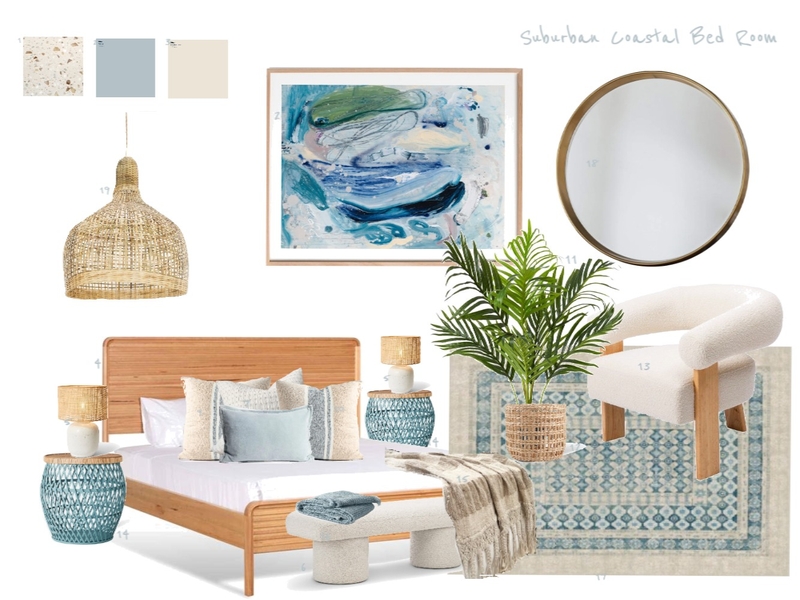 Sample Board_ Bedroom_ Mood Board by manu' on Style Sourcebook