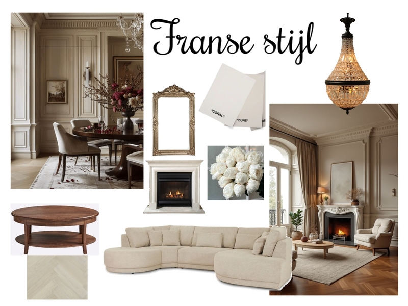 Moodboard Franse stijl Mood Board by Emma Schuster on Style Sourcebook