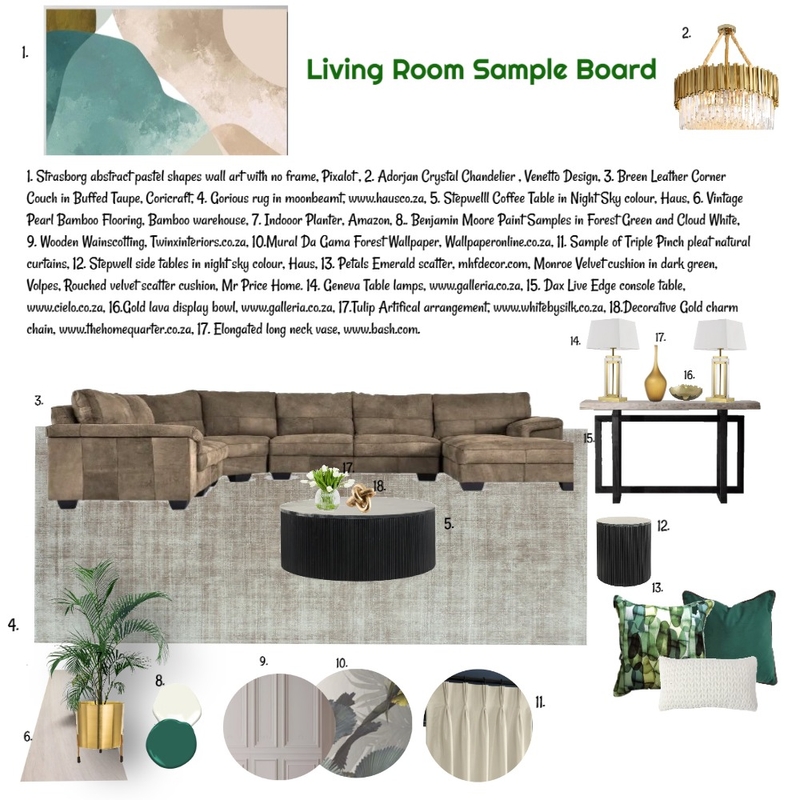 Living room in Monochromatic 24-03-25.Final Mood Board by JudyK on Style Sourcebook