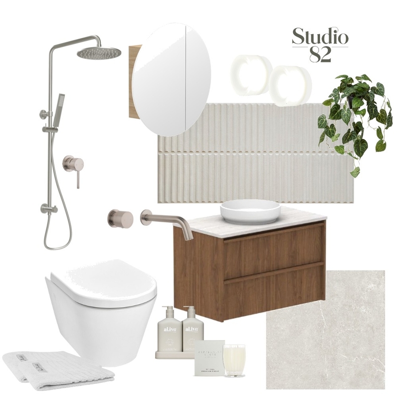 Ensuite Mood Board by Studio 82 Interior Design on Style Sourcebook