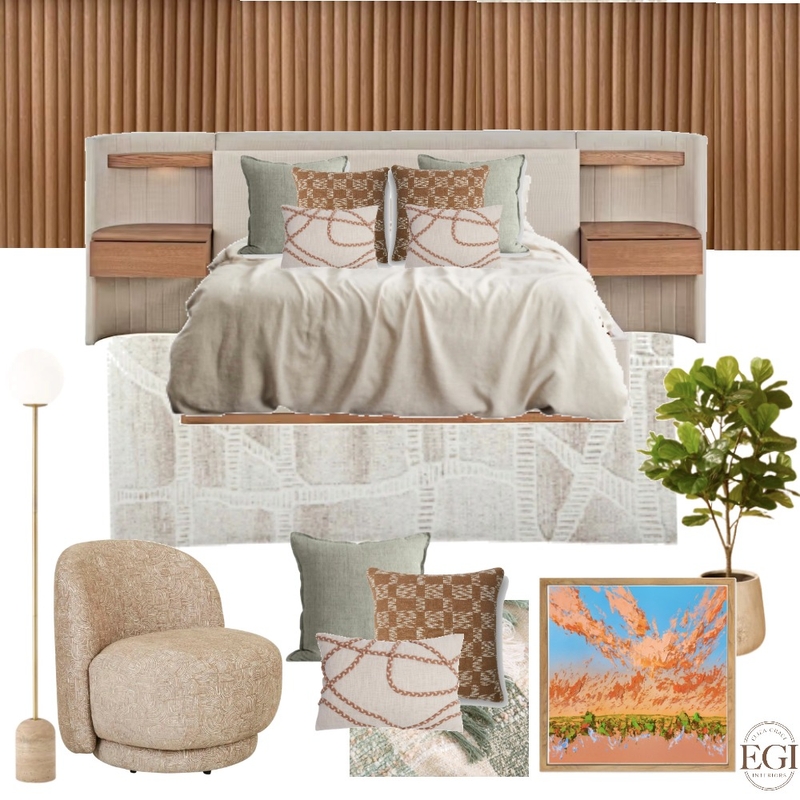 Modern Scandi Bedroom Opt 2 Mood Board by Eliza Grace Interiors on Style Sourcebook
