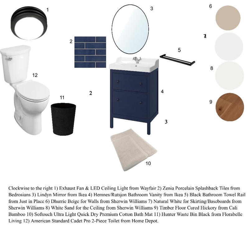 Bathroom Mood Board by Ciena_Collazo on Style Sourcebook
