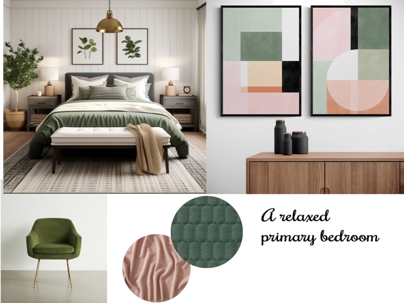 relaxed primary bedroom Mood Board by JillMorgan on Style Sourcebook