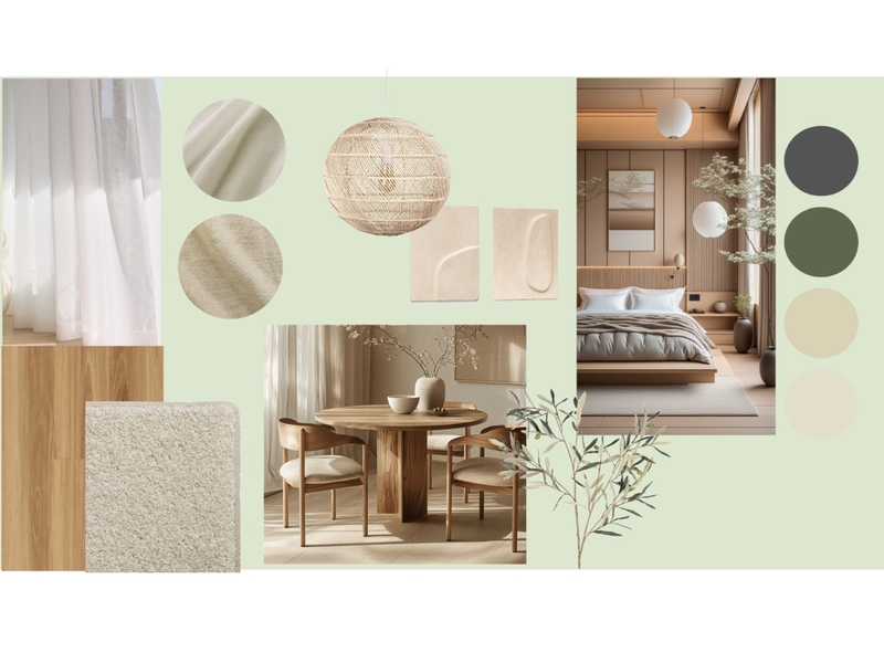 Japandi Mood Board by alexzahou on Style Sourcebook