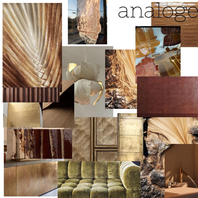 Analóg Mood Board by Beus on Style Sourcebook