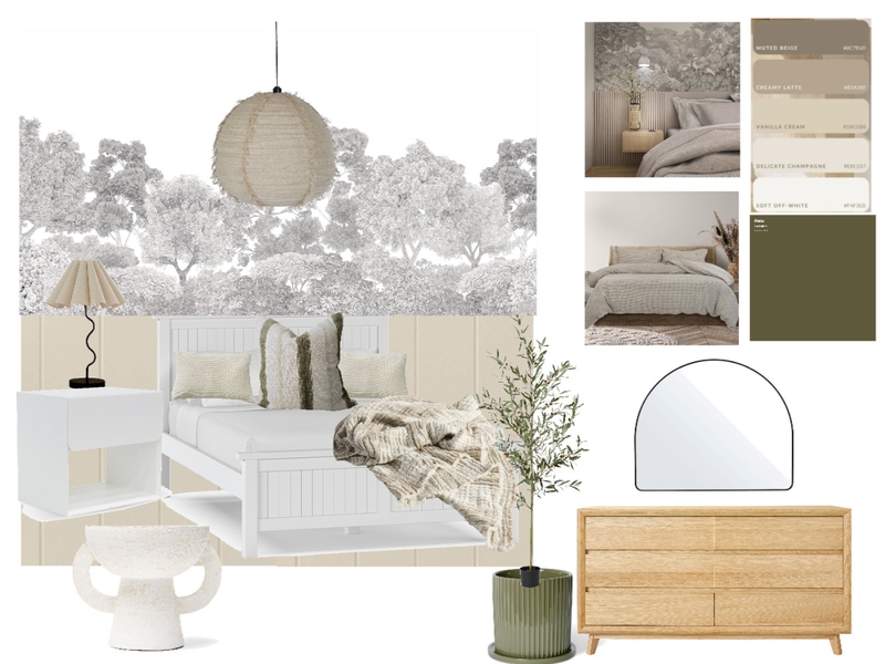 Guest Bedroom Mood Board by ireneberry24@gmail.com on Style Sourcebook