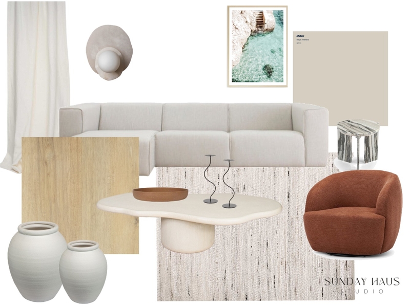 Mediterranean Living Mood Board by Sunday Haus Studio on Style Sourcebook