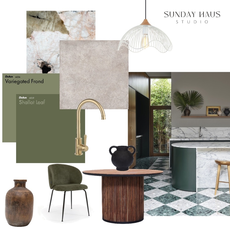 Luxe Earthy Kitchen Mood Board by Sunday Haus Studio on Style Sourcebook
