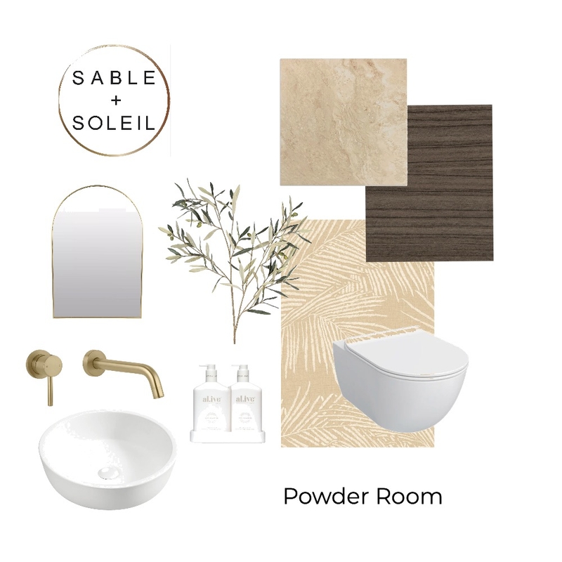 Gretel Dve - Powder Room Mood Board by Sable + Soleil on Style Sourcebook