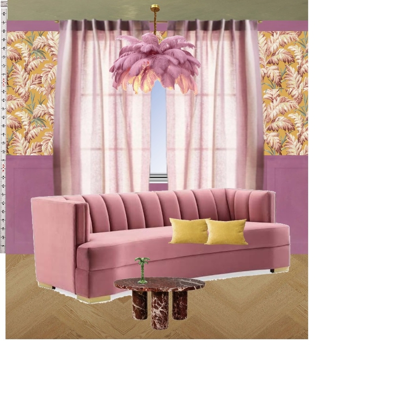 Old Hollywood Bedroom Wall Interior Design Mood Board by dl2407