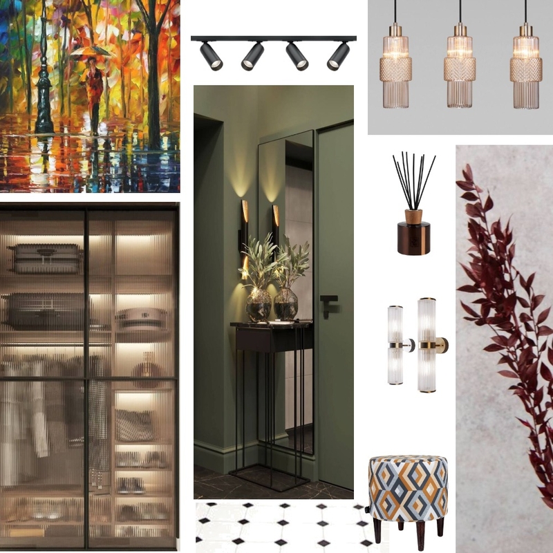 подборка фактуры и цвета для прихожей Mood Board by Olga Rash on Style Sourcebook