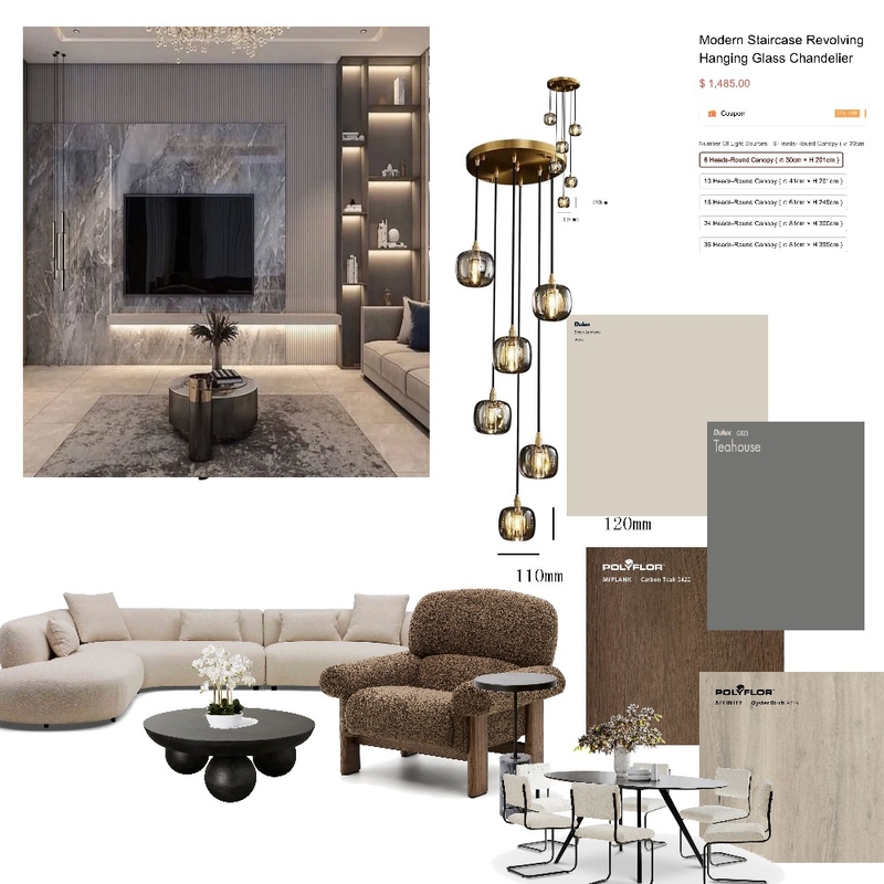 Living room Mood Board by Myer on Style Sourcebook