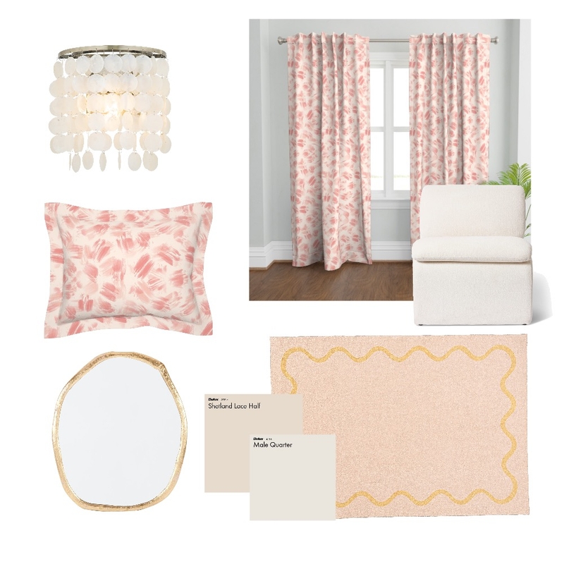 Painterly Brushstroke Curtains Mood Board by crlyntm on Style Sourcebook