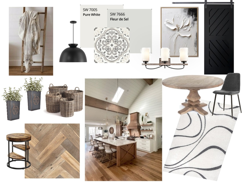 Modern Farmhouse Moodboard Mood Board by SB_Designer on Style Sourcebook