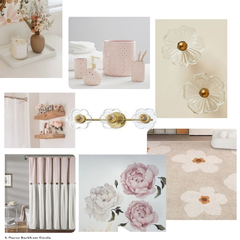 girls bathroom Mood Board by Miranda Ducharme on Style Sourcebook