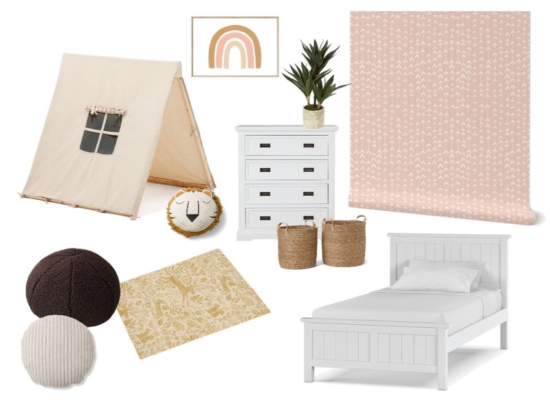 Nursery - girl Mood Board by market-ilustrace on Style Sourcebook