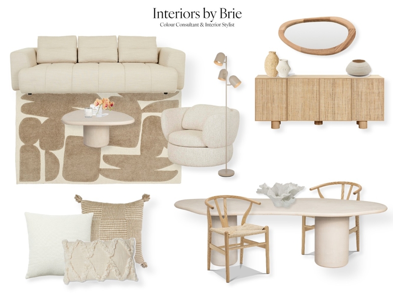 Coastal Mood Board by Interiors by Brie on Style Sourcebook
