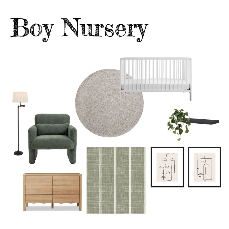 Boy Nursery Mood Board by Chantelborg1314 on Style Sourcebook