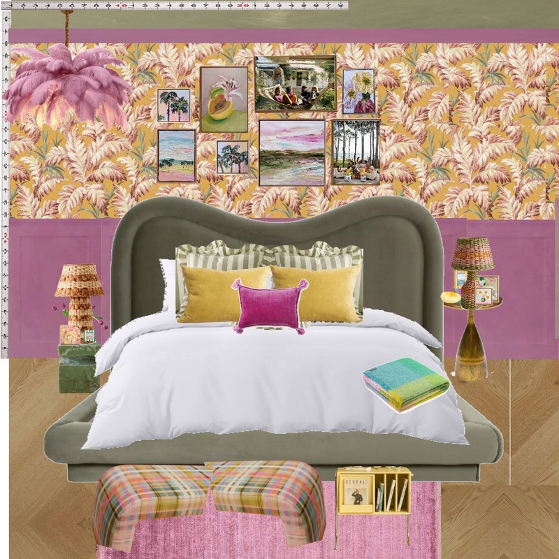 Old Hollywood Bedroom Wall Mood Board by dl2407 on Style Sourcebook