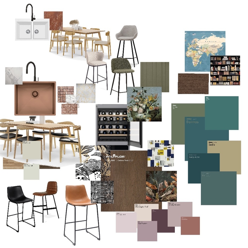 Interior Color Schemes Mood Board by Haysloft Designs on Style Sourcebook