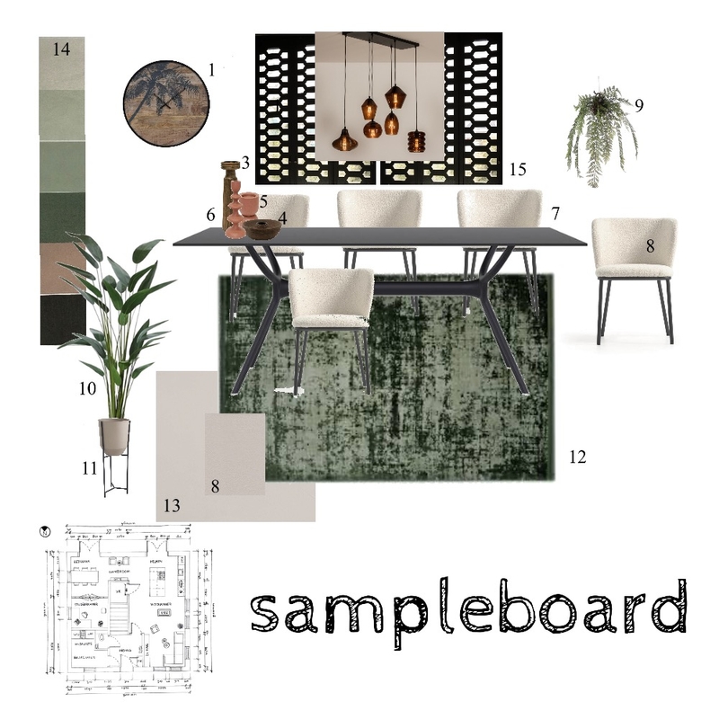 Sampleboard Mood Board by Wendy Fossen on Style Sourcebook