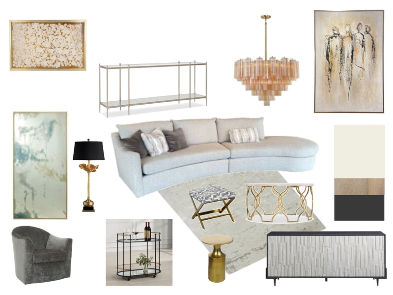 Mid-Century Mod Living Room B, By Jessica Slade, Norwood Furniture Mood Board by Jessica on Style Sourcebook