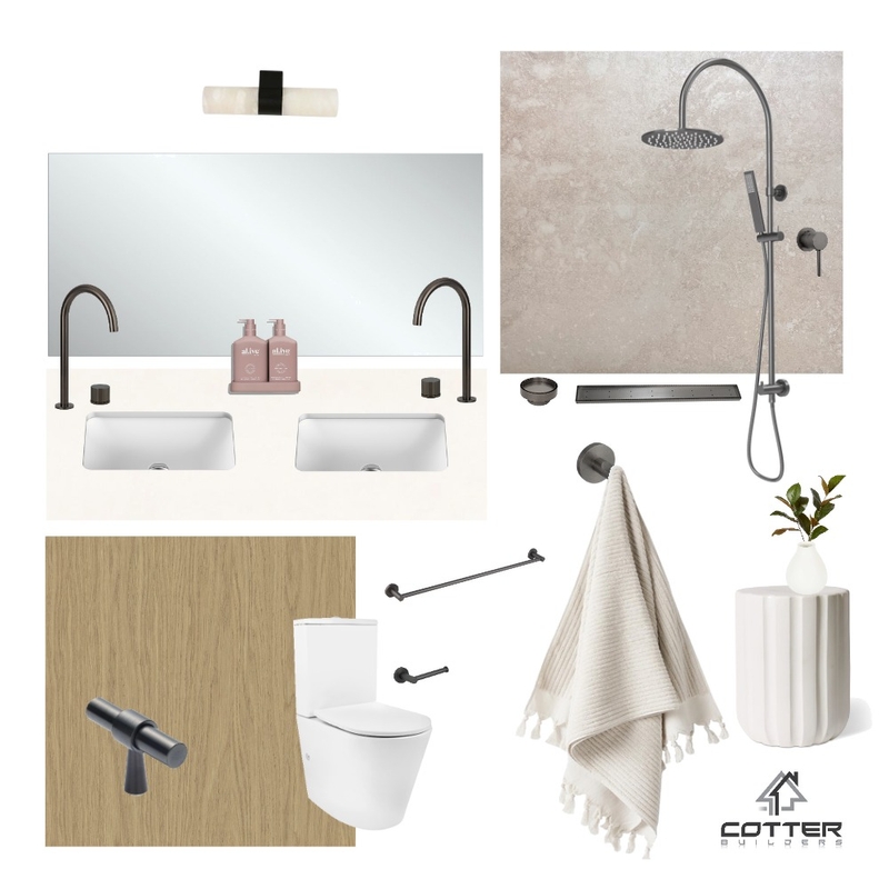 BonSol - Ensuite Mood Board by Cotter Builders on Style Sourcebook