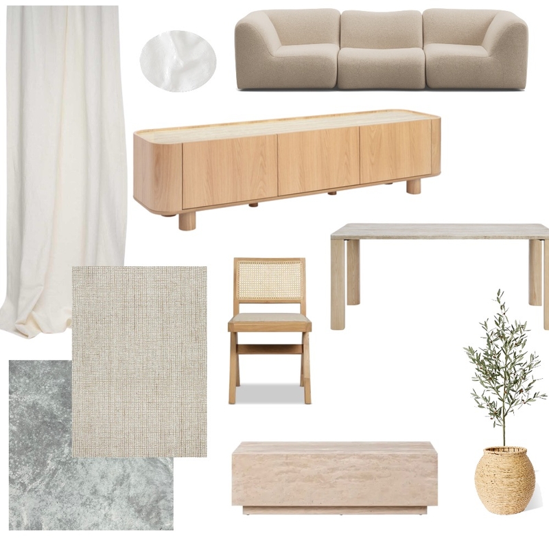 Dining and Lounge Interior Design Mood Board by Juliaricco