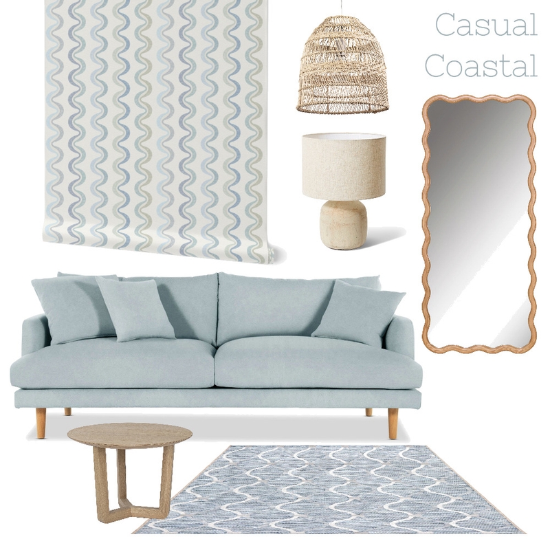 Casual Coastal living room Mood Board by Asta Barrington on Style Sourcebook