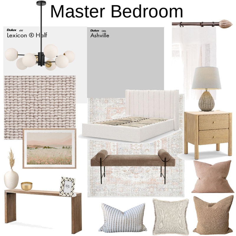 Master Bedroom Mood Board by gracef on Style Sourcebook