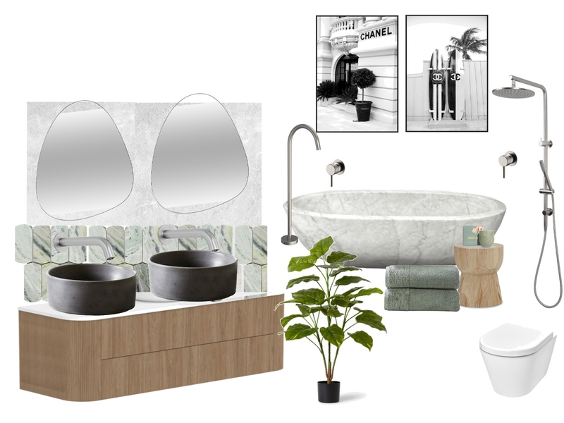 Main Bathroom Mood Board by ImogenBride on Style Sourcebook