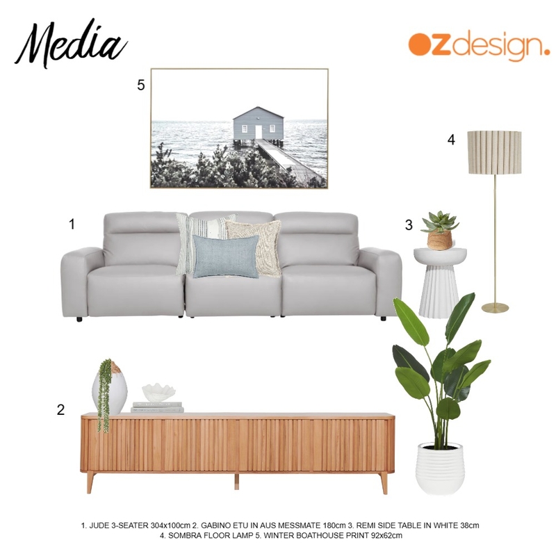 Media 1 - Debra Lindsay Mood Board by Oz Design Furniture on Style Sourcebook