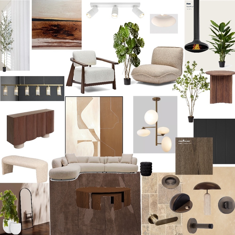 Dining Room & Living Room Mood Board by JSM on Style Sourcebook