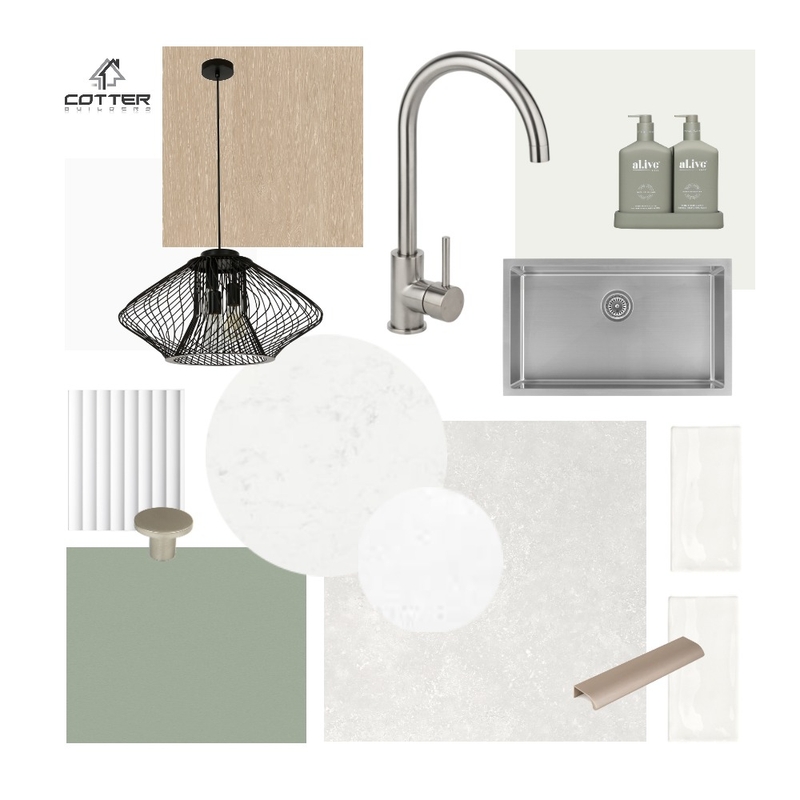 Project Zenn - Kitchen Mood Board by Cotter Builders on Style Sourcebook