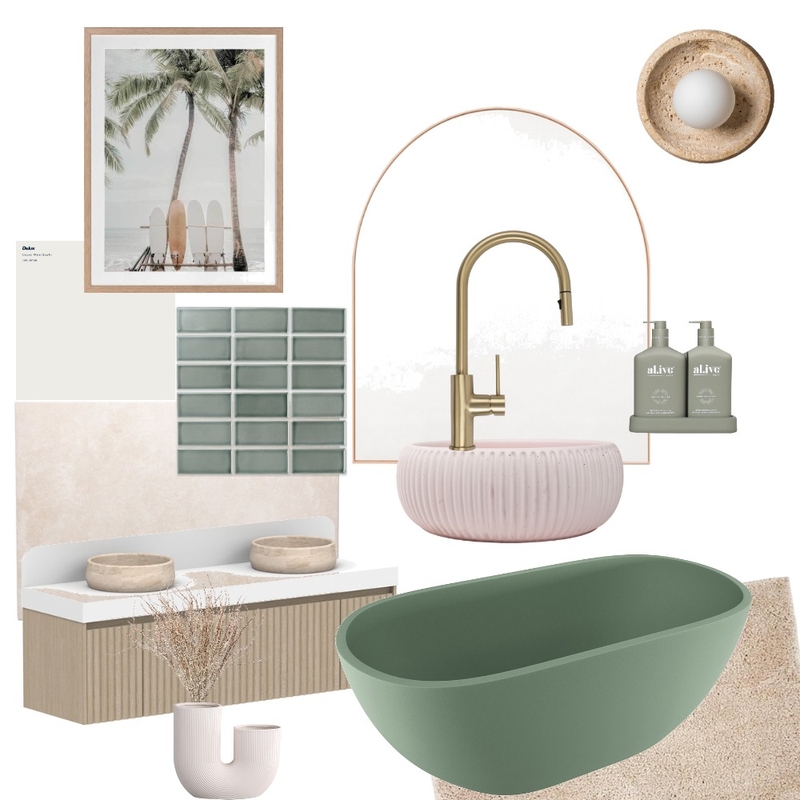 Bath Mood Board by moneil on Style Sourcebook