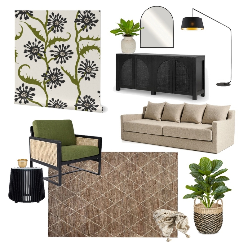 Refined Bohemian Mood Board by kimmorrowdesign@gmail.com on Style Sourcebook