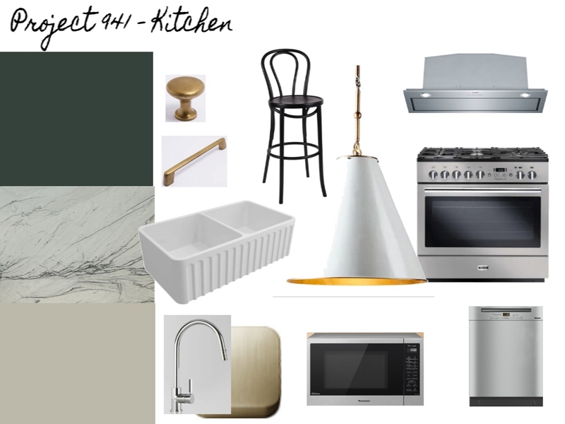 Project 941 - Kitchen Mood Board by jominnaclancy@gmail.com on Style Sourcebook