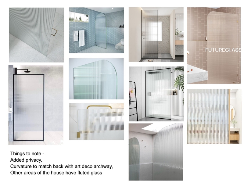 Fluted Glass - Shower Door Mood Board by Jo Roberts on Style Sourcebook