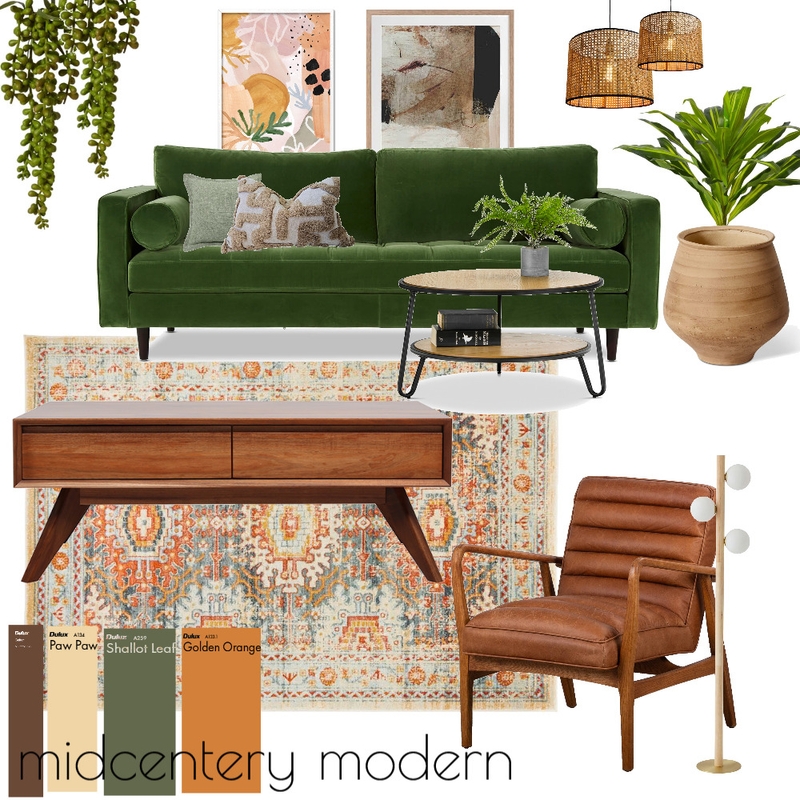 midcentery modern Mood Board by shima. on Style Sourcebook
