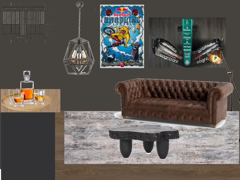 Whiskey Room, gaming room, man cave Mood Board by Wabi sabi haus on Style Sourcebook