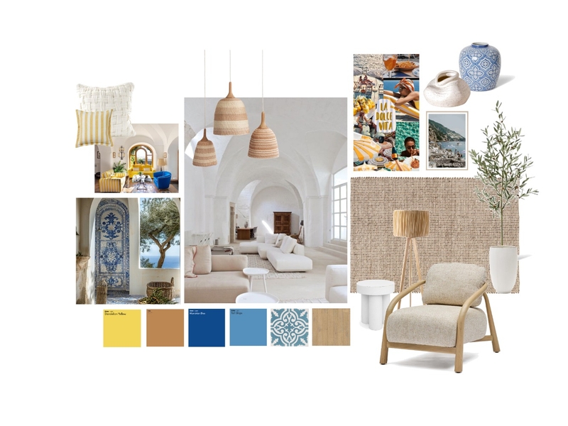 Mediterranean Mood Board by Ash Rose on Style Sourcebook