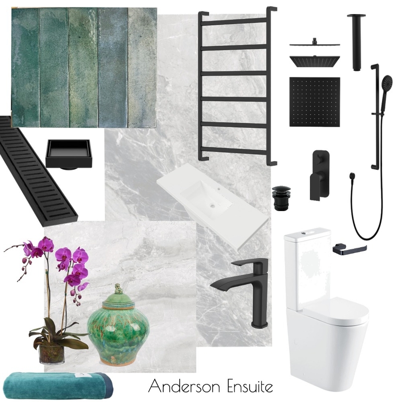 Anderson Ensuite @BlackHill Mood Board by Kabo Bathrooms on Style Sourcebook