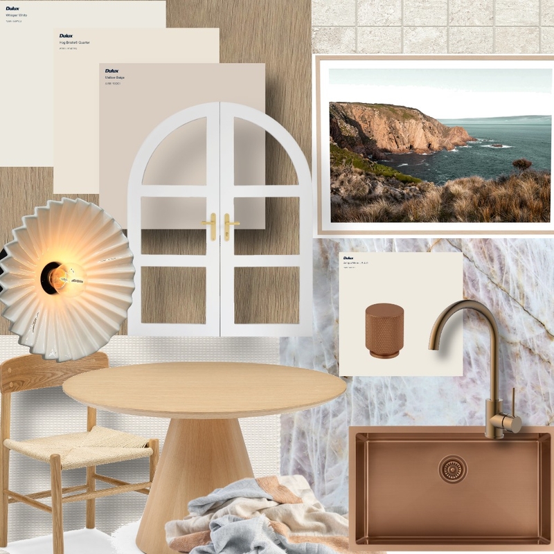 Modern Coastal Mood Board by Clare&Co. on Style Sourcebook