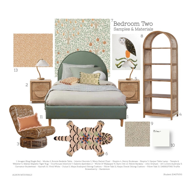 Bedroom 2 Mood Board by Alimac5470 on Style Sourcebook